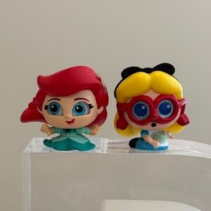 New Disney Let’s Party Doorables - Alice and Ariel
